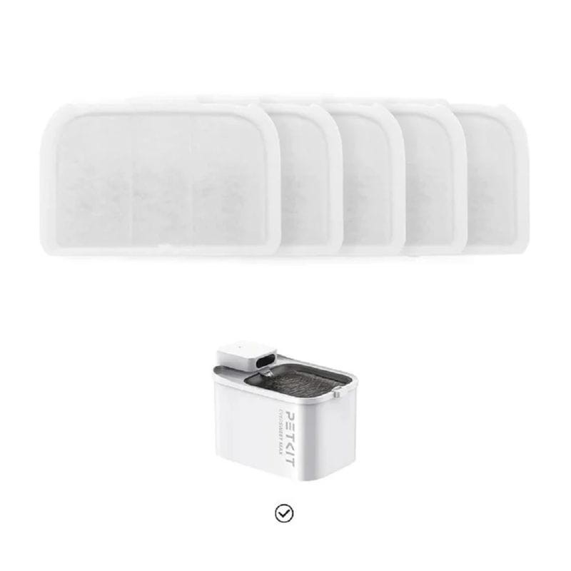 Filtres pour abreuvoir automatique PETKIT Eversweet MAX - Petkit Filter Unit Rect - Kit 5 unités - Ítem1