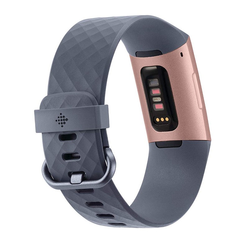 Fitbit Charge 3 Bleu Gris / Or Rose - Bracelet d'Activité - Class B Refurbished - Ítem1