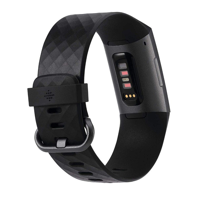 fitbit charge 3 smart watch in black