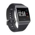 Fitbit Ionic Cinzento Grafite - Cor Cinzento - Controlo do Sono - Objectivos - Medição Exaustiva - Exercícios - Aplicações - Reconhecimento do Exercício - Análise Cardiovascular - GPS - GLONASS - Submergível até 50 Metros - Item