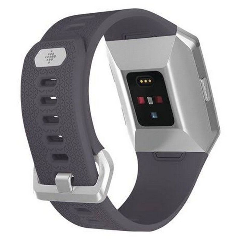 fitbit ionic silver grey