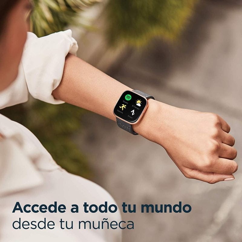 Pink Fitbit Versa Smartwatch Heart Rate Fitness Activity Sleep Tracker S/L 