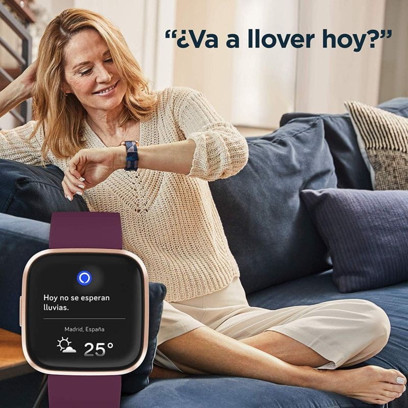 Fitbit Versa 2 Preto Alumínio / Pulseira Preto Carvão - Item9