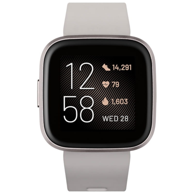 Acheter Fitbit Versa 2 Gris Pierre Aluminium Bracelet Gris Brume