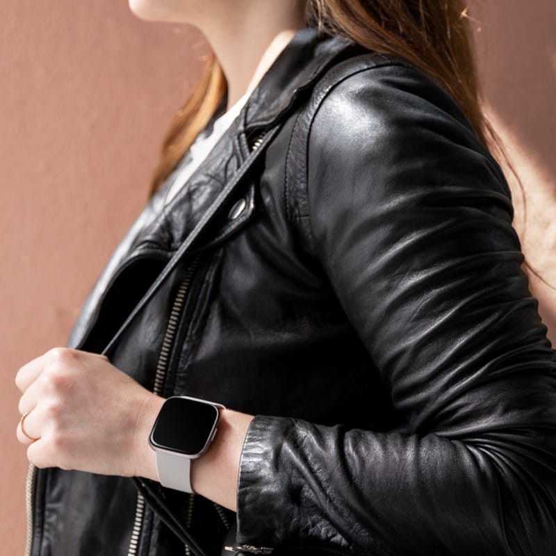 Fitbit Versa 2 Gris Pierre Aluminium Brouillard Gris Bracelet Montre Connect e