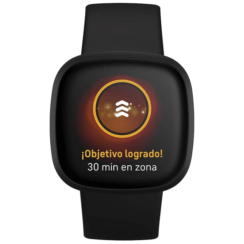 vista frontal del Reloj inteligente Fitbit Verse 3