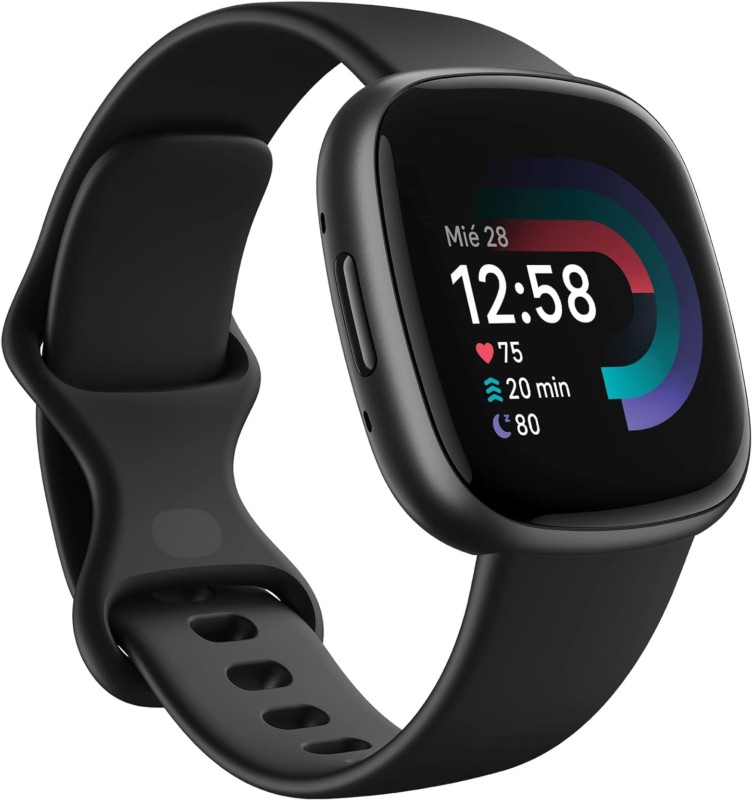 Fitbit Versa 4 Negro - Reloj inteligente con GPS - Ítem