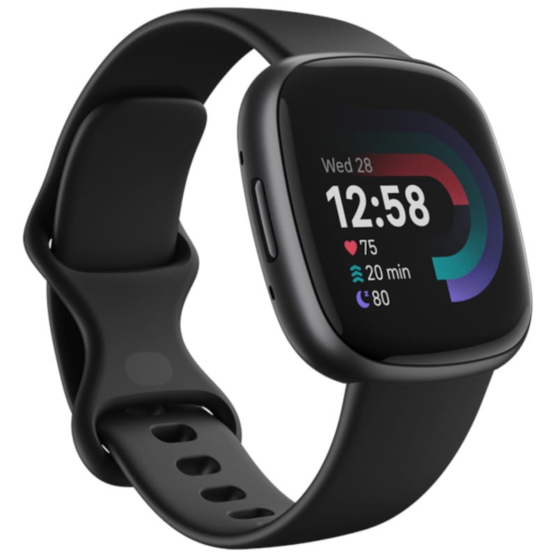 Fitbit Versa 4 Negro - Reloj inteligente con GPS - Ítem3