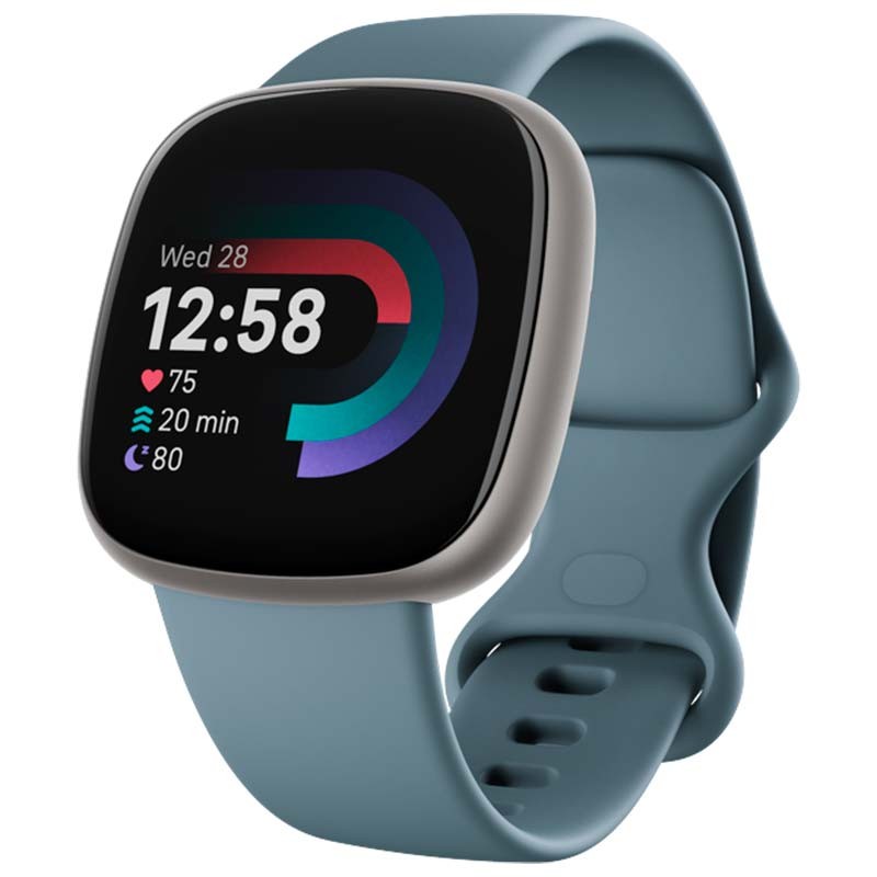 Reloj inteligente Fitbit Versa 4 Platino - Ítem