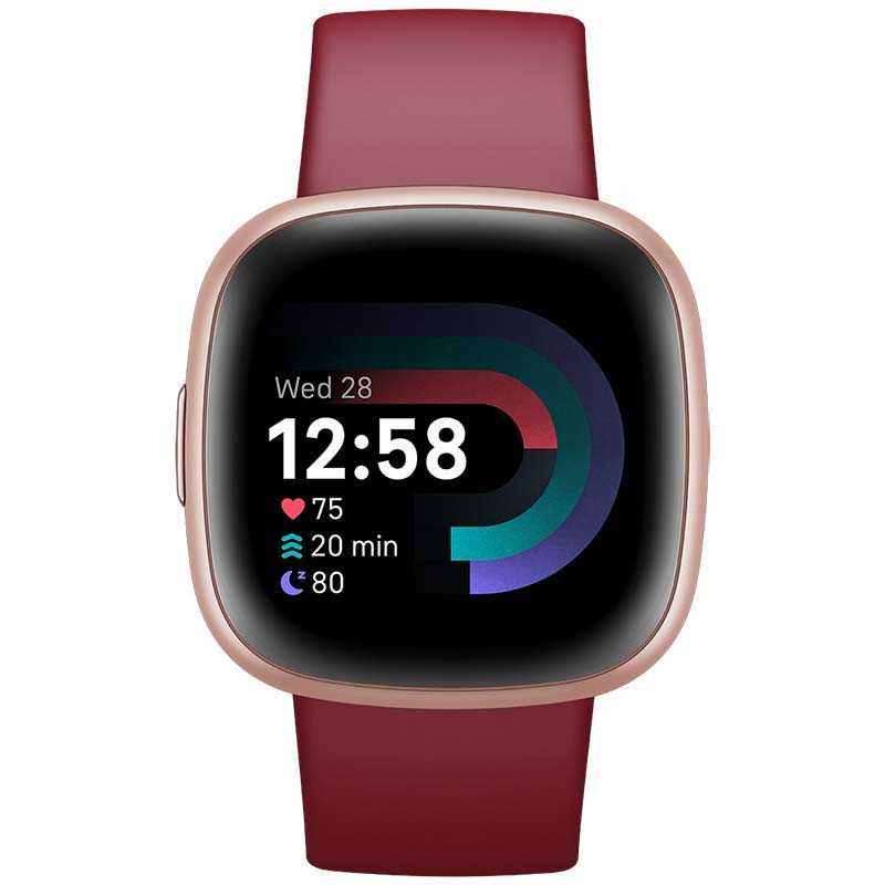 Montre Connectée Fitbit Versa 4 Rouge - Ítem4