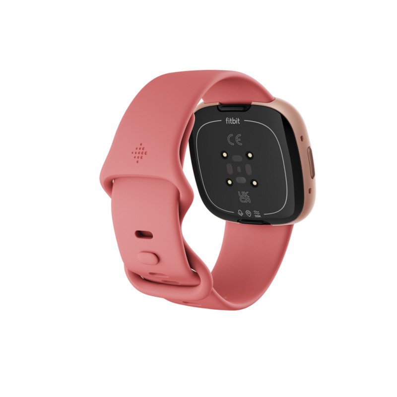 Montre connectée Fitbit Versa 4 Rose - inclus 6 mois a Fitbit