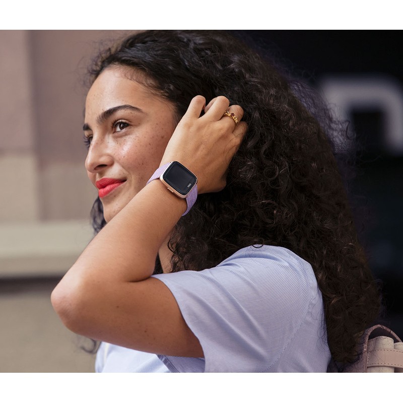 Comprar Fitbit Versa Edición Especial Lavanda/Aluminio Oro - Smartwatch -  PowerPlanetOnline