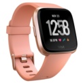 Fitbit Versa Peach / Rose Gold Aluminum - Smartwatch - Peach Color - Smartphone notifications - Heart rate monitoring - Autonomy of up to 4 Days - Sleep Phases - Submersible up to 50 meters - Monitor the lengths you do - Item