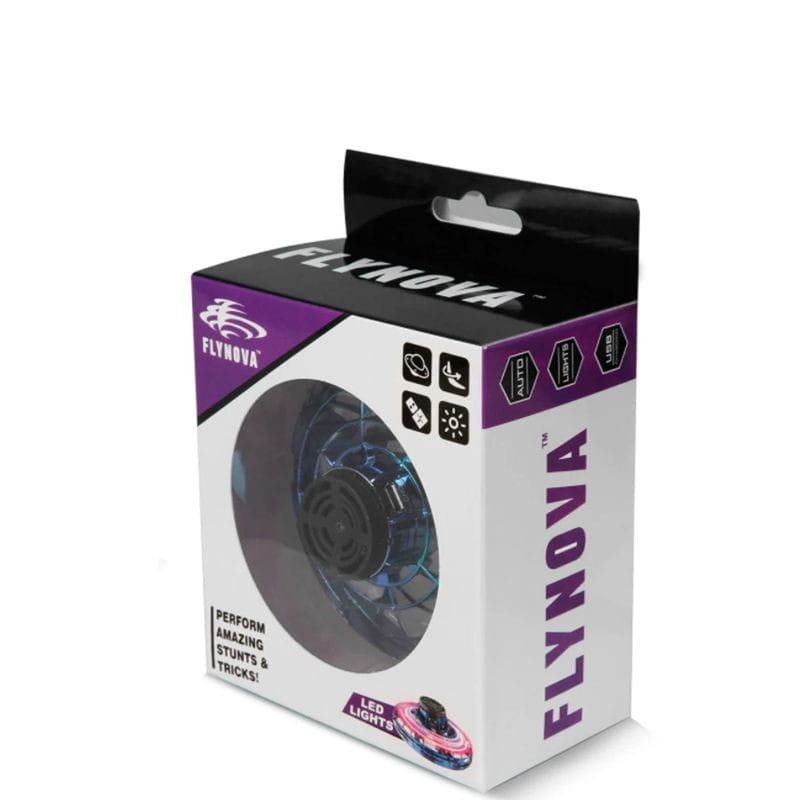 Flynova Flying Spinner LED Azul - Item3