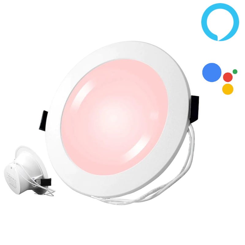 Foco Downlight LED Zemismart Zigbee RGB 10W 3.5 - Ítem