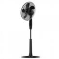 Cecotec ForceSilence 1020 Extremeflow - Color Negro - Tecnología PowerWind - Potencia 65 W - Sistema de 10 Aspas - Motor 100% de Cobre - 3 Velocidades - Barra Telescópica - Temporizador Programable hasta 120 Minutos - Rejilla de Protección - Ítem