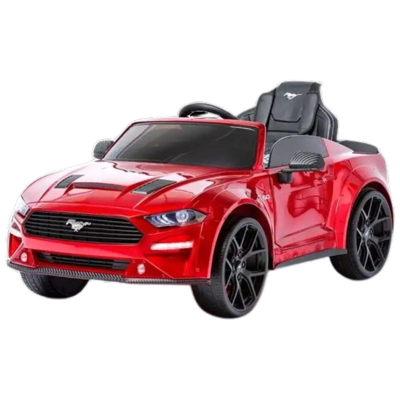 Ford Mustang 24V MP4 Función Drift Rojo - Coche Eléctrico para niños - Ítem