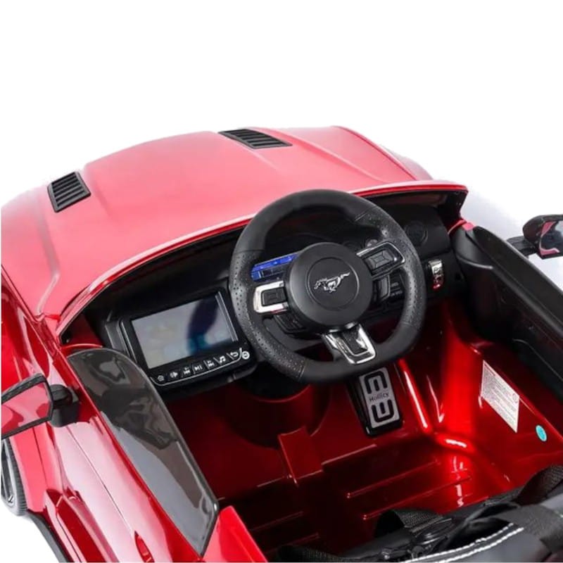 Ford Mustang 24V MP4 Función Drift Rojo - Coche Eléctrico para niños - Ítem13