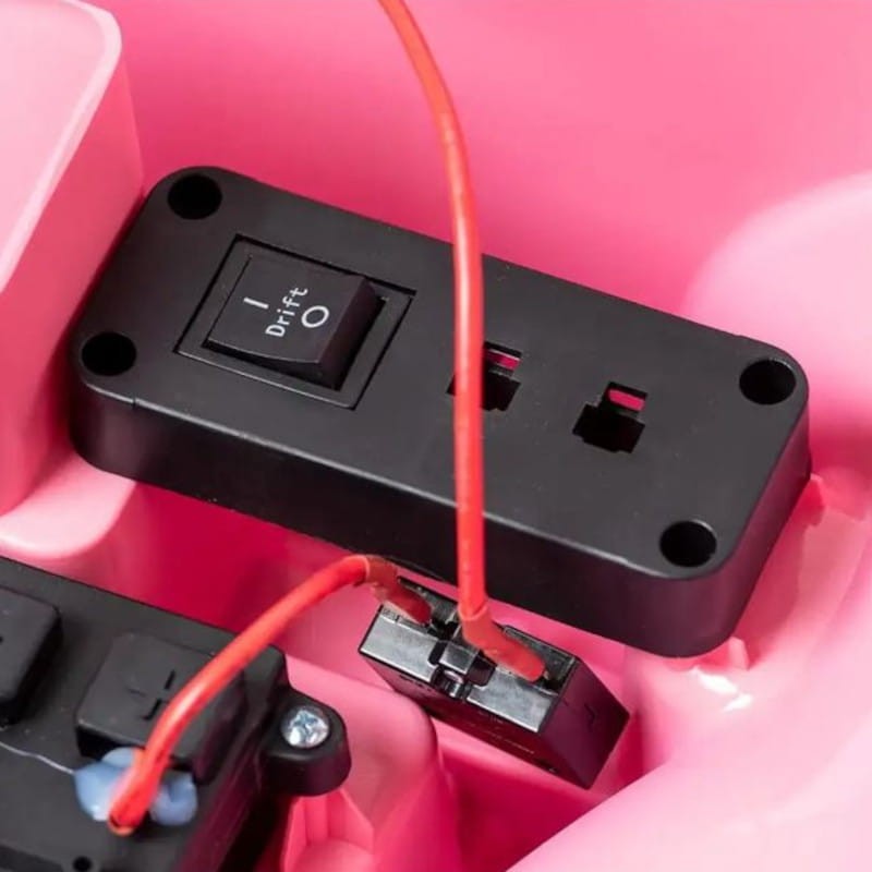Ford Mustang 24V MP4 Función Drift Rosa - Coche Eléctrico para niños - Ítem12