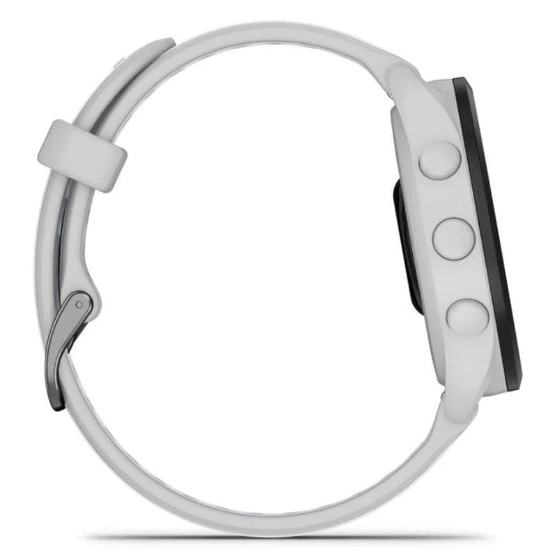 Garmin Forerunner 165 AMOLED Display White - Smartwatch photo côté droit