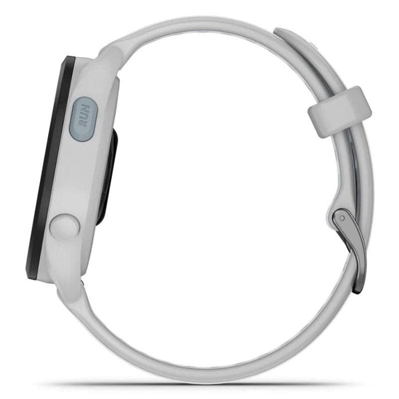 Garmin Forerunner 165 AMOLED Display White - Smartwatch photo côté gauche