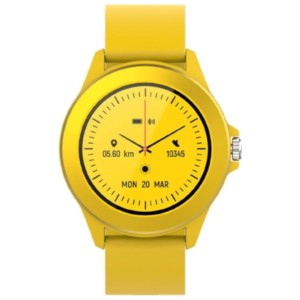 Forever Colorum CW-300 Amarillo - Reloj inteligente