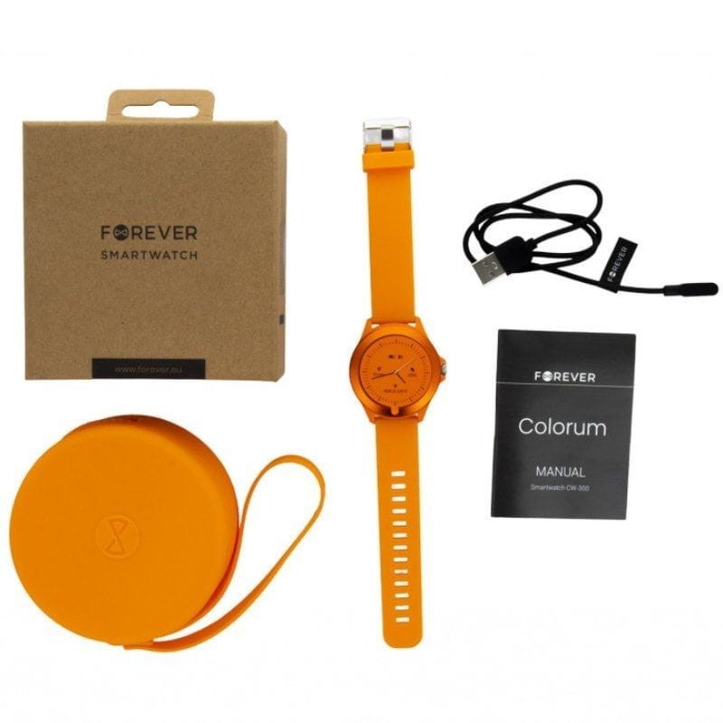 Forever Colorum CW-300 Orange - Montre connectée - Ítem4