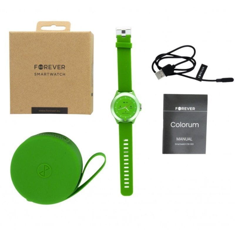 Forever Colorum CW-300 Vert - Montre intelligente - Ítem4