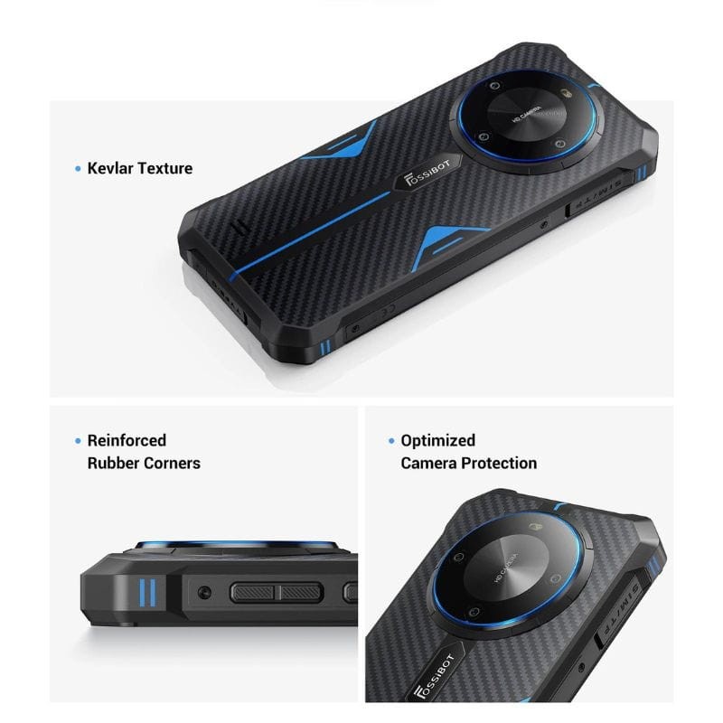 Fossibot F105 4Go/64Go Noir - Téléphone mobile durci - Ítem12