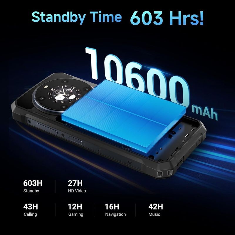 Fossibot F109 5G 8GB/256GB Azul Escuro - Telemóvel - Item5