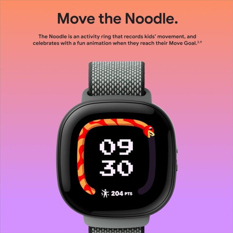 Fitbit Ace LTE Étanche Gris / Noir - Montre intelligente pour enfants - Ítem4