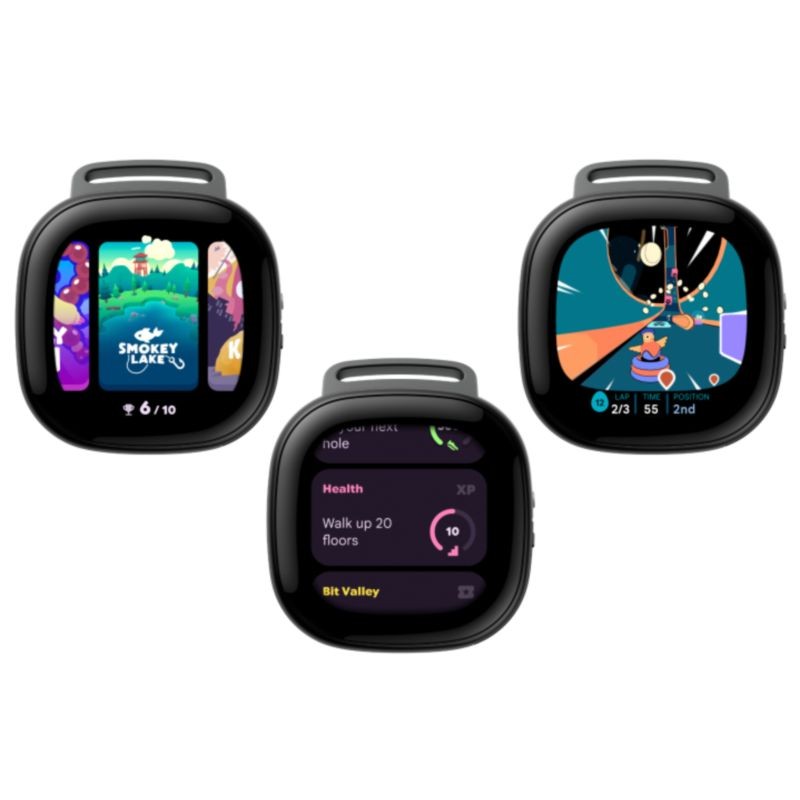 Fitbit Ace LTE Resistente al agua Verde / Lila - Reloj inteligente para niños - Ítem2