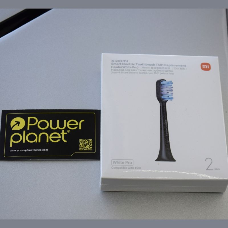 2 x Tête de Brosse à Dents Électrique Xiaomi Smart Electric Toothbrush T501 Gris - Ítem1
