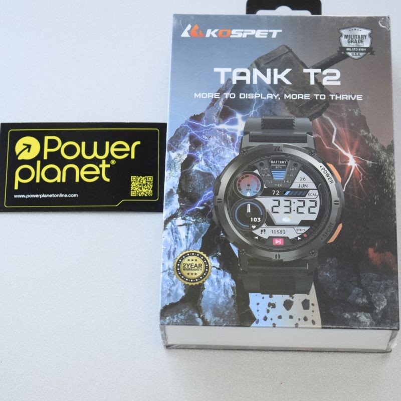 Montre Connectée Kospet Tank T2 Noir - Ítem1