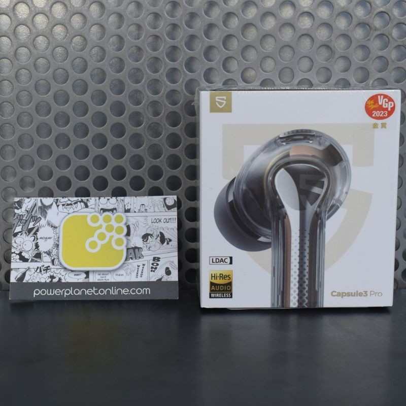 Auriculares Bluetooth SoundPEATS Capsule3 Pro Preto Transparente - Item1