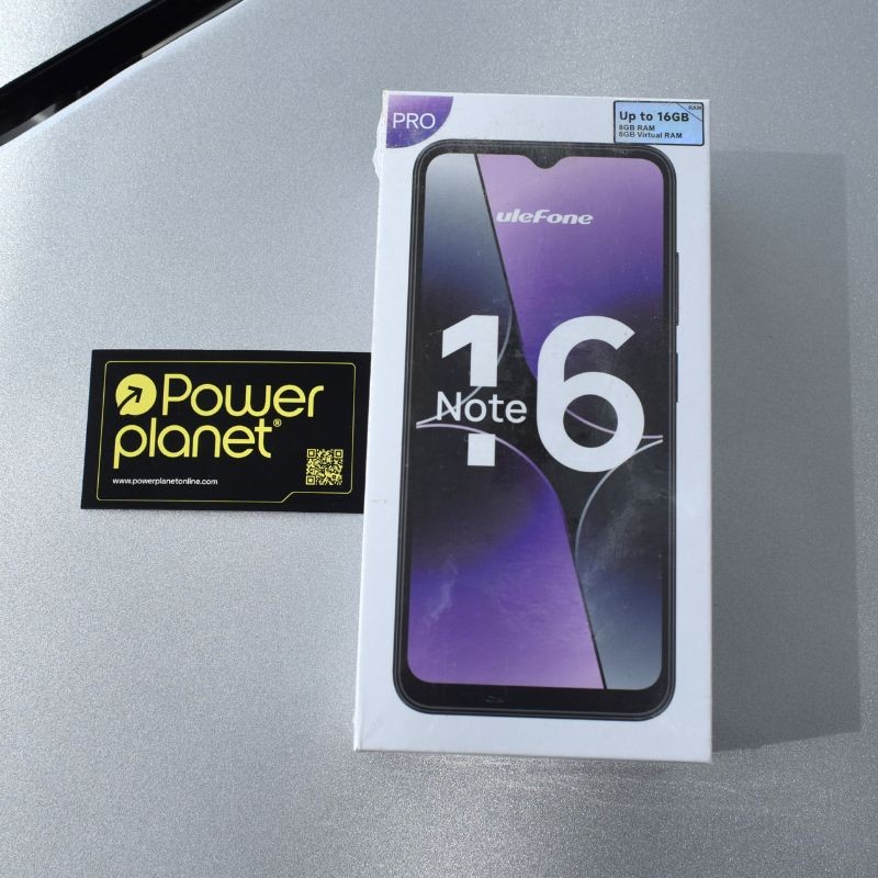 Teléfono móvil Ulefone Note 16 Pro 8GB/512GB Negro - Ítem1