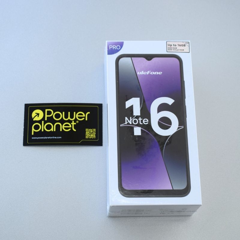 Ulefone Note 16 Pro 8GB/256GB Negro - Télefono móvil - Desprecintado - Ítem1