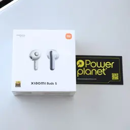 Foto real da caixa cinzenta Xiaomi Buds 5 ANC - Auriculares Bluetooth
