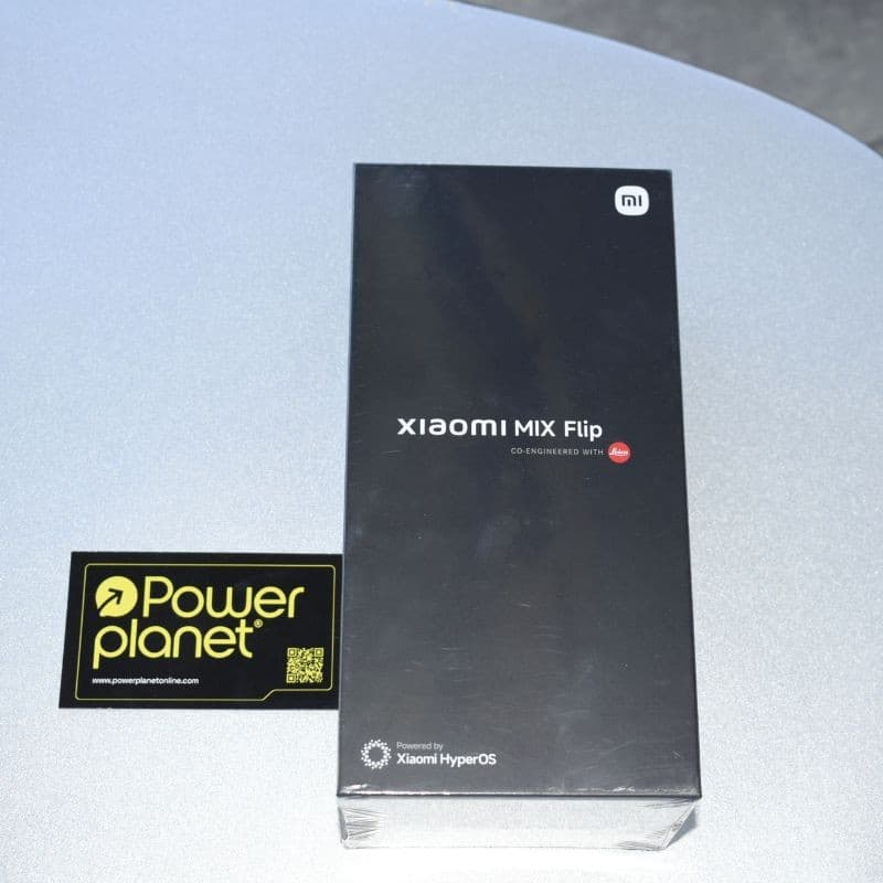 Foto real de la caja del Xiaomi Mix Flip 5G 12GB/512GB Negro