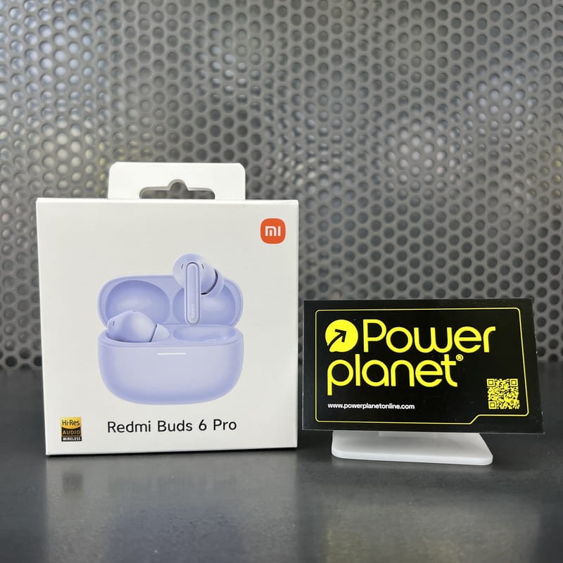 Xiaomi Redmi Buds 6 Pro Lila con cancelación de ruido (ANC) - Auriculares Bluetooth - Ítem1