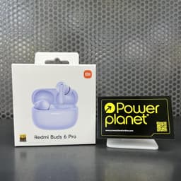 Foto real da caixa do Xiaomi Redmi Buds 6 Pro Roxo com cancelamento de ruído (ANC) - Auriculares Bluetooth