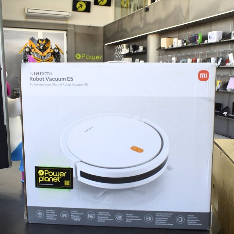 Xiaomi Robot Vacuum E5 Blanc - Aspirateur Robot - Ítem1