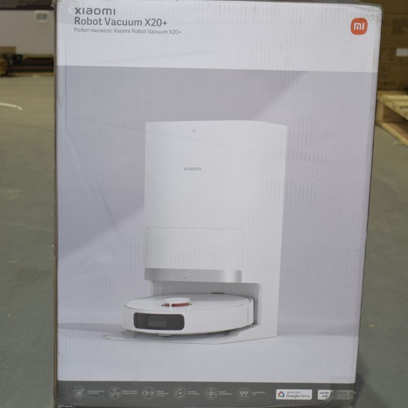Aspirador Robô Xiaomi Robot Vacuum X20+ Branco - Item1