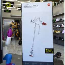 Foto real da caixa do Aspirador Xiaomi G20 Lite - Aspirador sem fio/sem saco