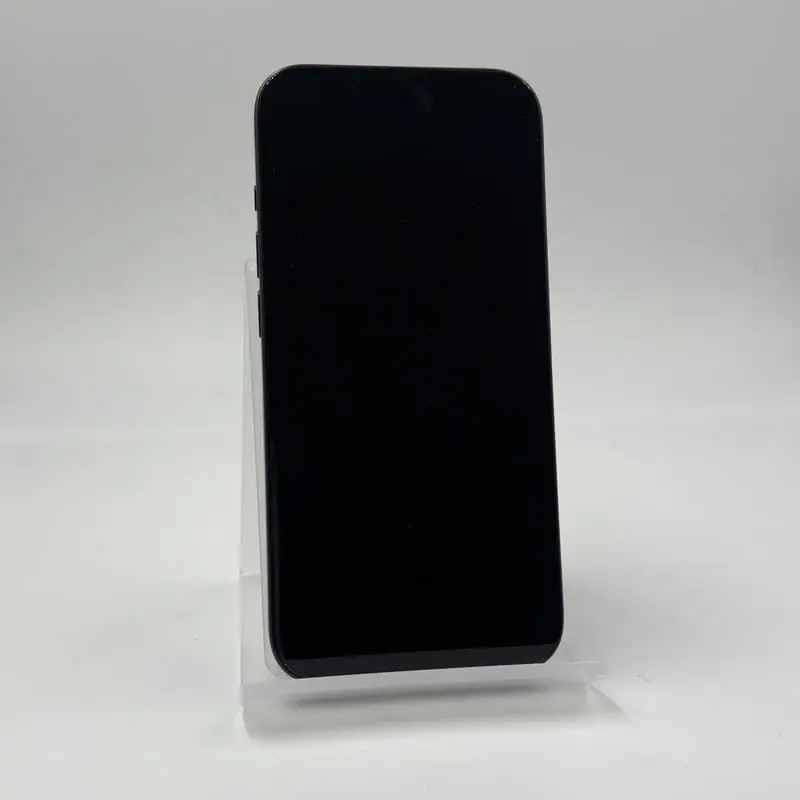 Photo frontale réelle de l'Apple iPhone 15 Pro 5G 128 Go Bleu Titane Renouvelé - Excellent État