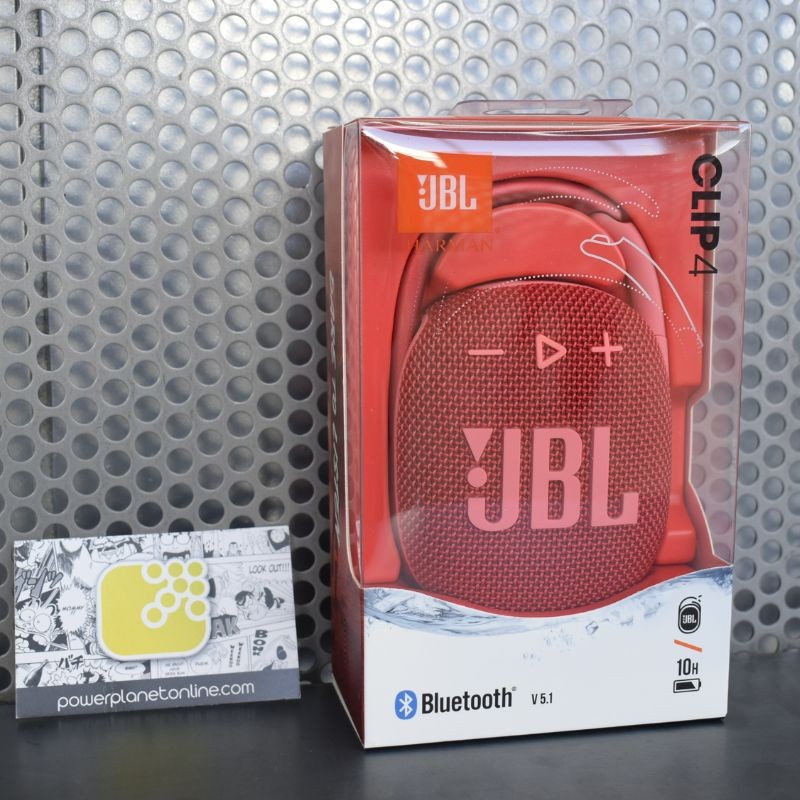 Alto-falante Bluetooth JBL Clip 4 Vermelho - Item1