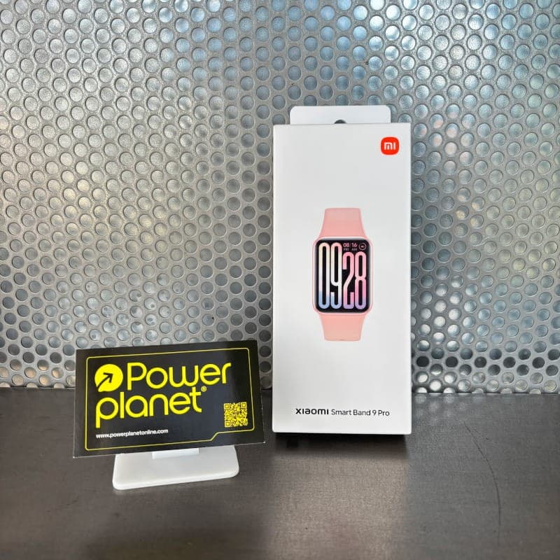 Foto real da caixa da Xiaomi Mi Smart Band 9 Pro Gold - Pulseira de Atividade