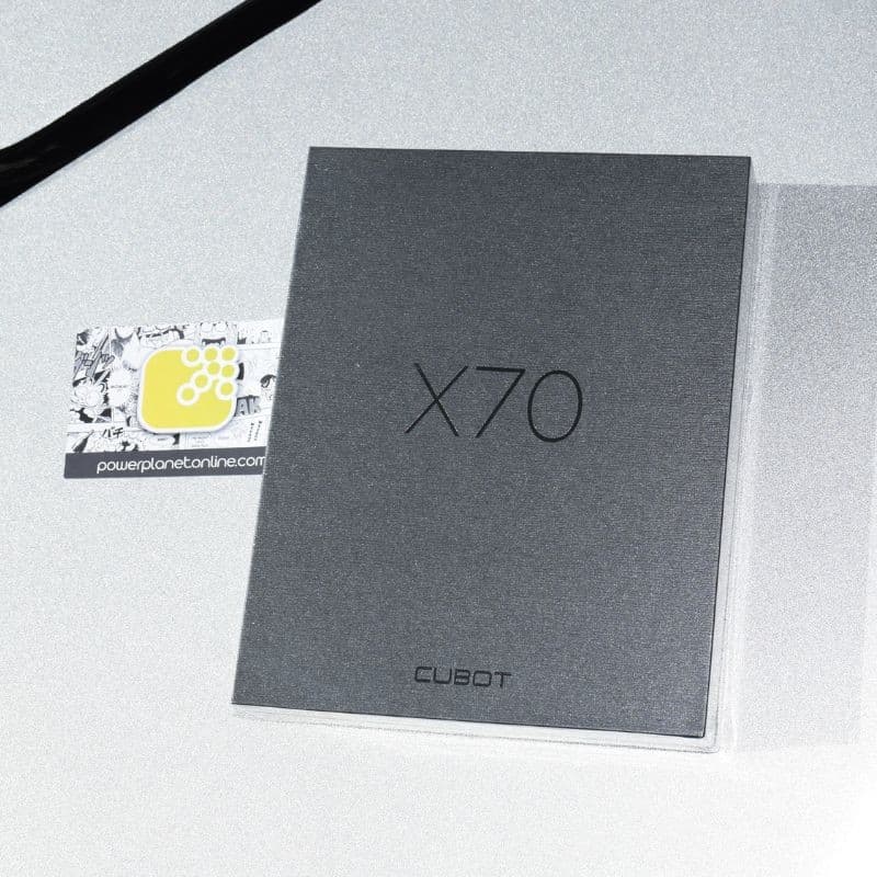 embalaje del Cubot X70 12GB/256GB Space Black - Teléfono móvil