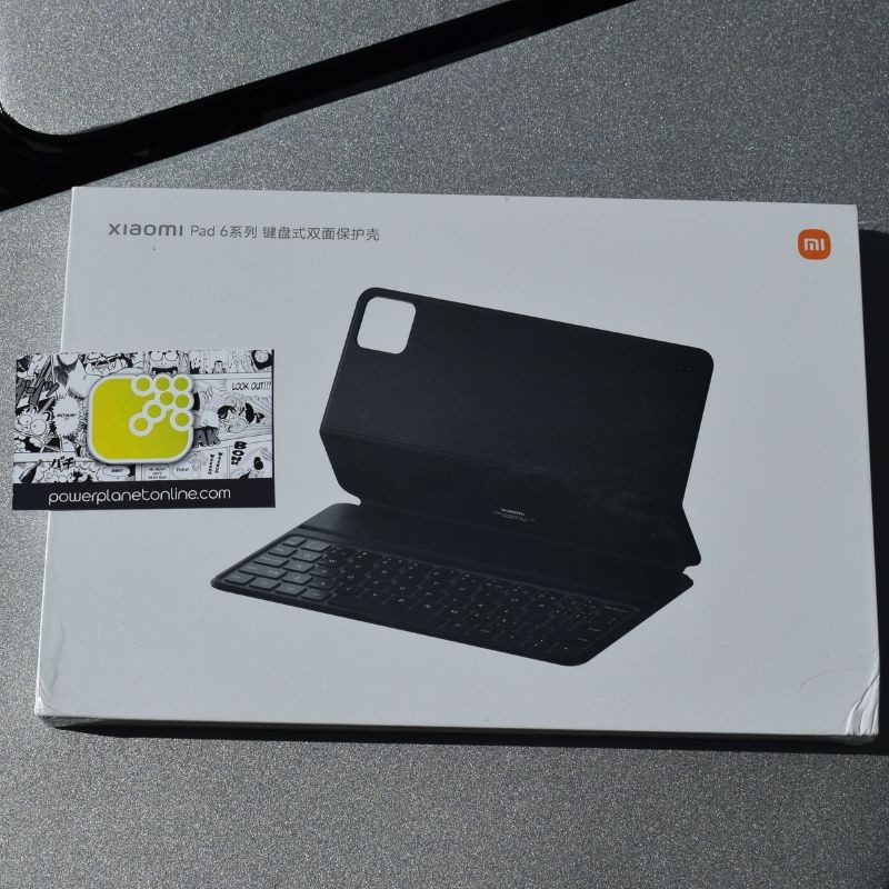 Capa Smart Case com Teclado para Xiaomi Pad 6 Preto - Item1