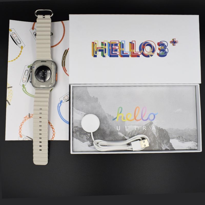 Smartwatch Hello Watch 3 Plus Prateado - Item1